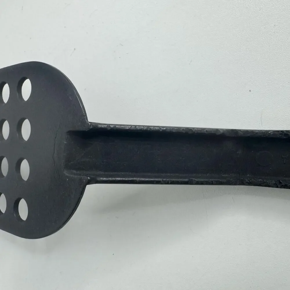 T-Fal Black Nylon Slotted Holes Spatula Plastic Lightweight Flipper